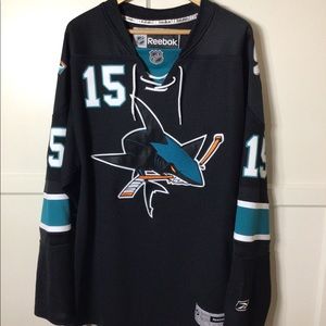 Mens San Jose Sharks jersey #15 Dany Heatly